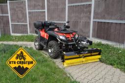 Nesený zametač pro čtyřkolku MK 130 PROFI