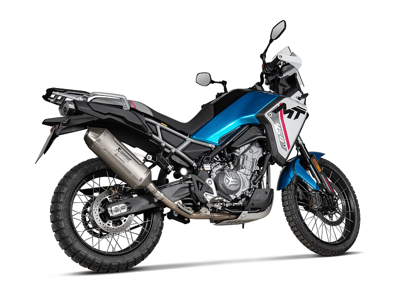 450MT Výfuk CFMOTO Akrapovič Slip‑On