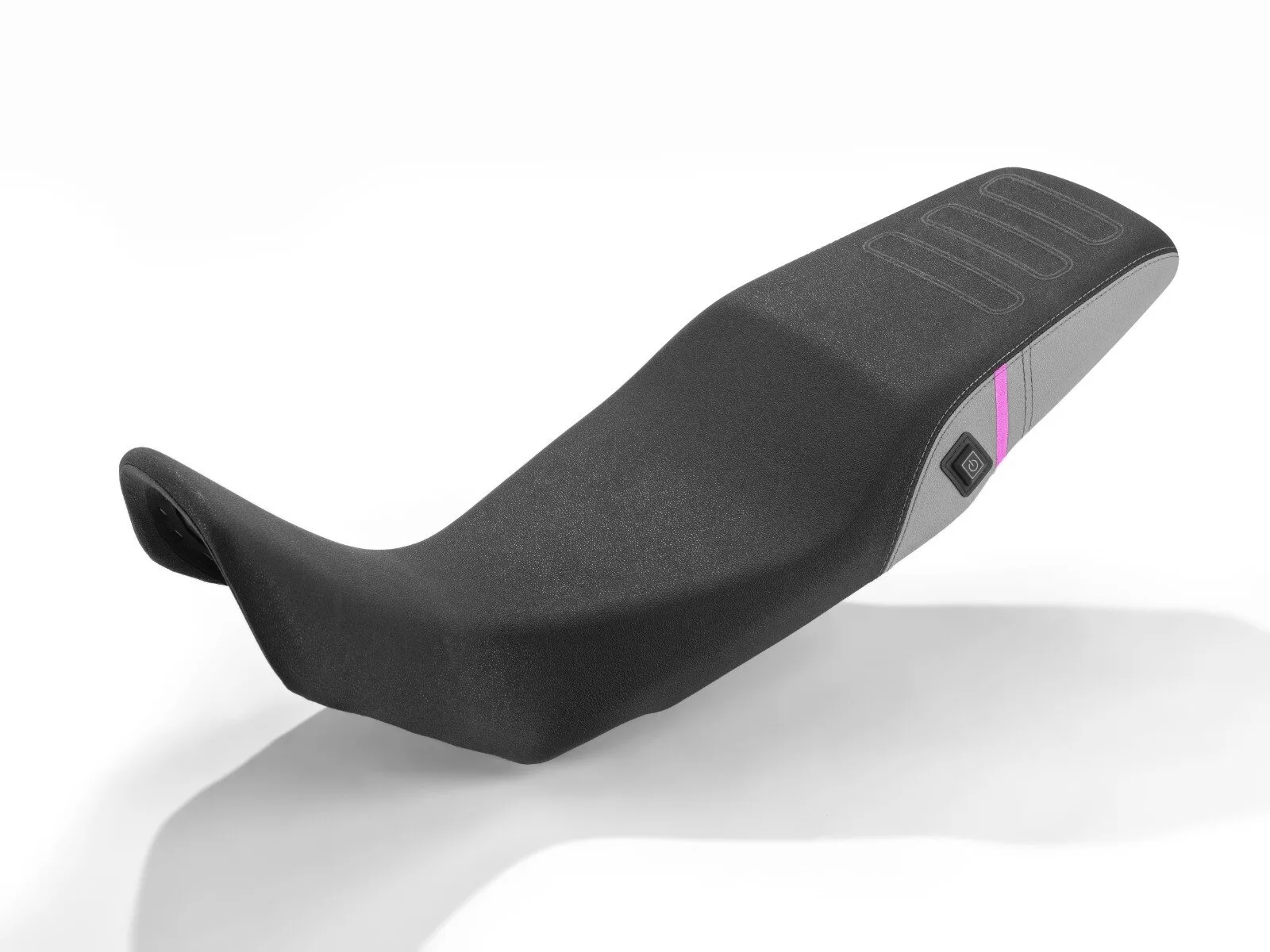 450MT Vyhřívané sedlo (růžový proužek)