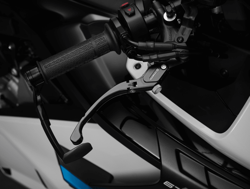 675SR/NK Sklopná páčka brzdy (černá)