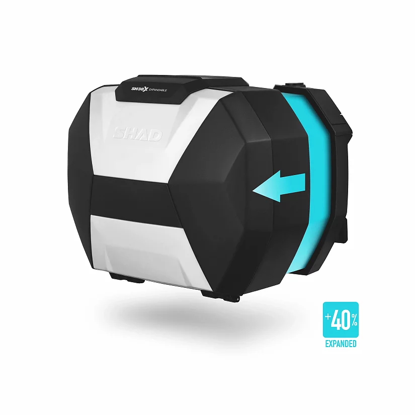 Bocni kufry shad sh38x hlinik 2 ks - foto 1