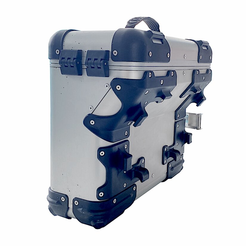 Cfmoto mt samostatne hlinikove kufry stribrne - foto 3