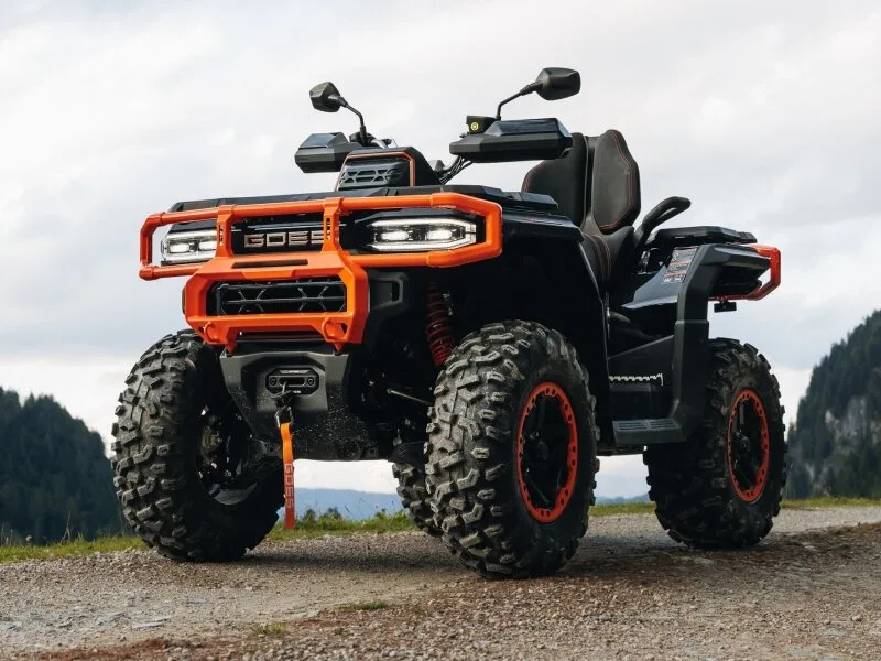 Terrox 1000 Přední ochranný rám GOES (oranžový)