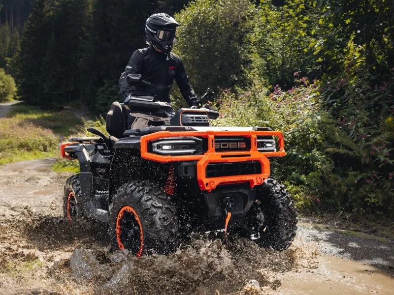 Terrox 1000 Přední ochranný rám GOES (oranžový)