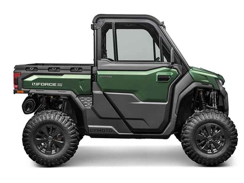 U10 PRO Dveře s elektricky ovládaným oknem (zelené)