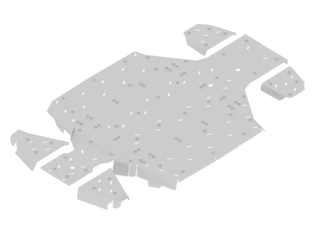 U10 PRO Kryt podvozku IRON BALTIC (hliník)