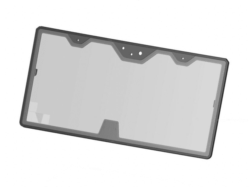 U10 PRO Náhradní čelní sklo DFK