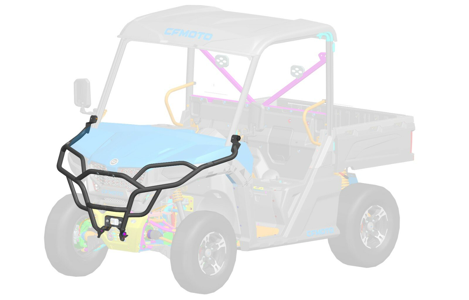 UTV625 Přední ochranný rám CFMOTO