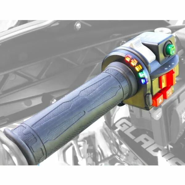 Vyhřívané čtyřkolové rukojeti KOSO HG‑07