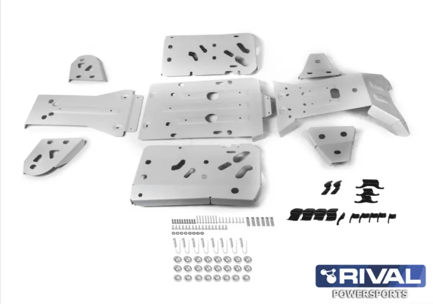 X450/X520 G2 (krátká verze) Kryt podvozku hliníkový Rival