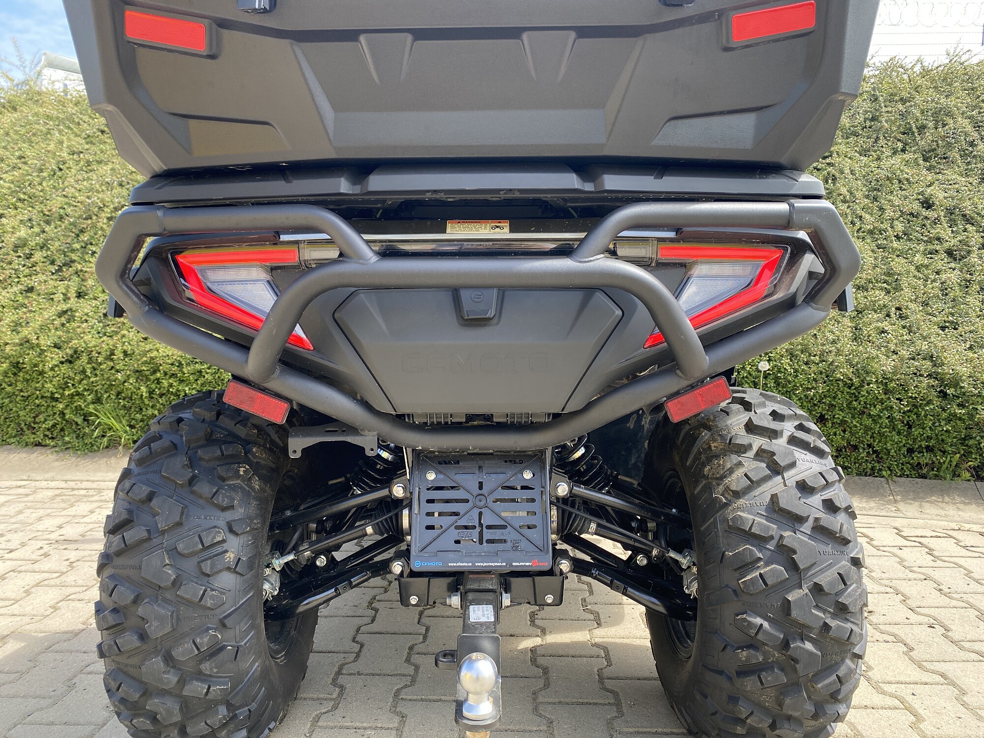 X625 Zadní ochranný rám CFMOTO