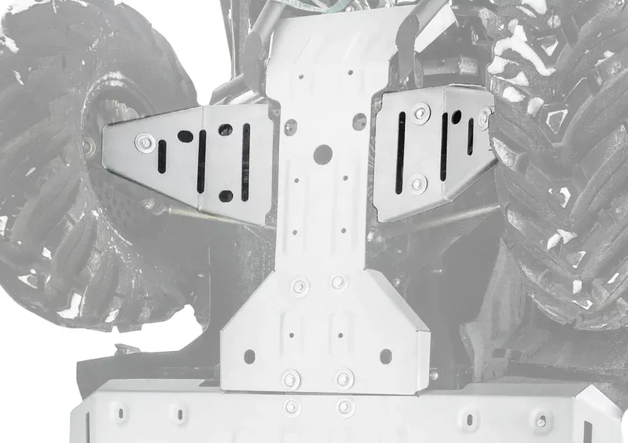 X850/X1000 G2 Hliníkové kryty předních ramen RIVAL (pár)