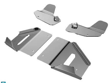 X850/X1000 G2 Ochranné kryty ramen hliníkové CFMOTO