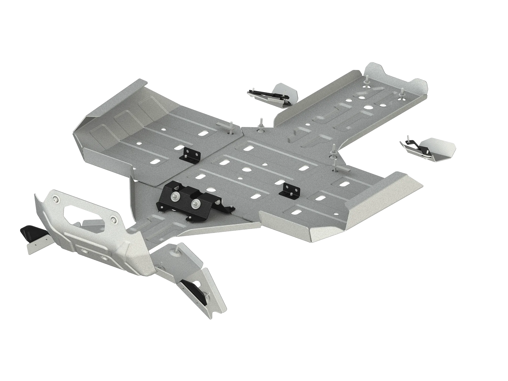 X850/X1000 G3 Kryt podvozku hliníkový STORM