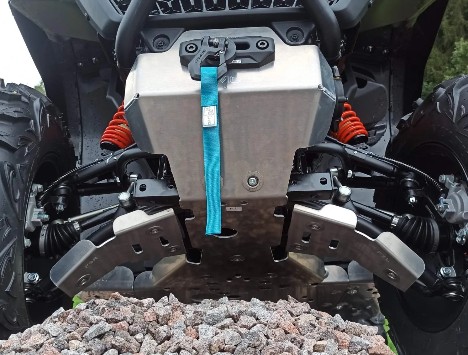 X850/X1000 G3 Kryt středu podvozku hliníkový CFMOTO