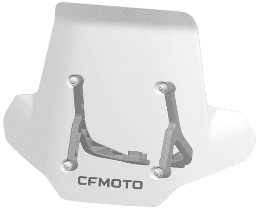 X850/X1000 G3 Plexi štít - střední