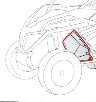 Z1000 Sport/Sport R Ochrana předních podběhů RIVAL