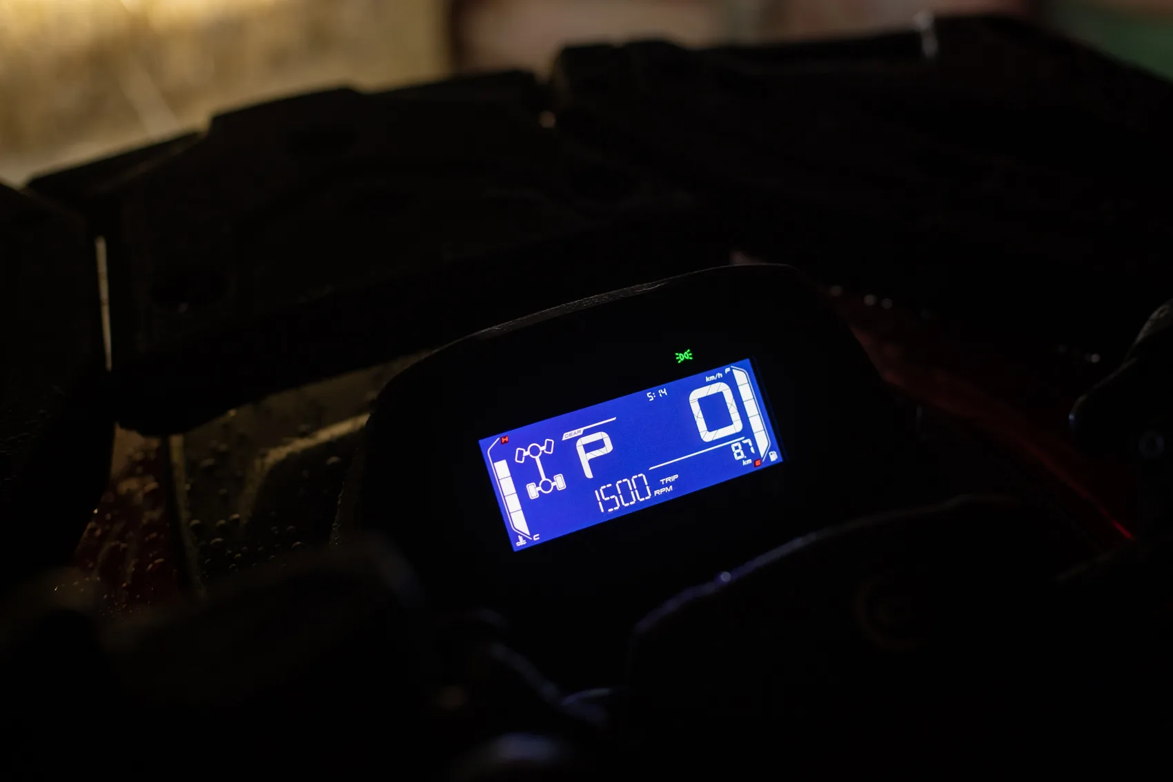 5″ displej apodsvícené ovladače