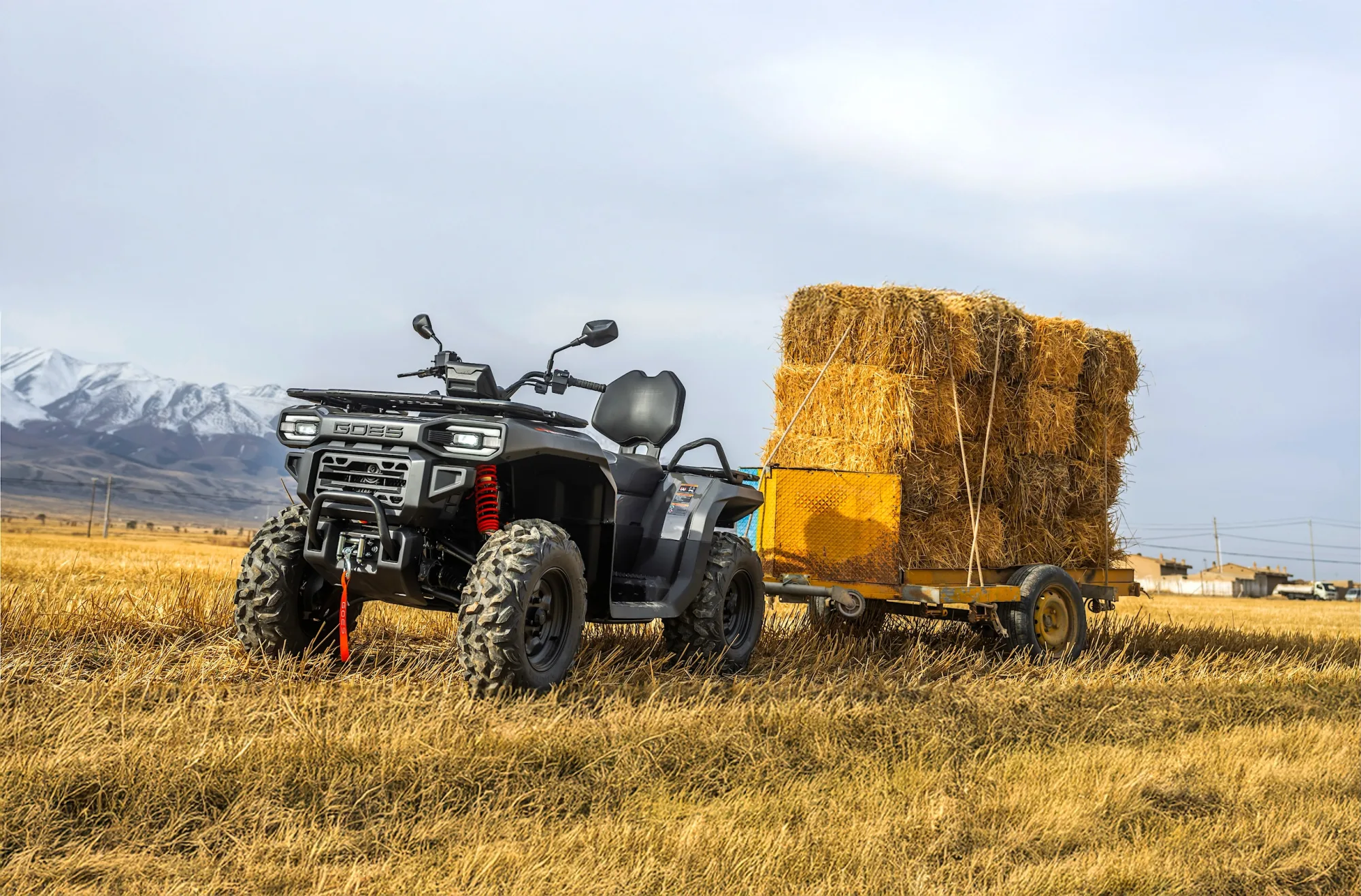 Připraven na těžké náklady